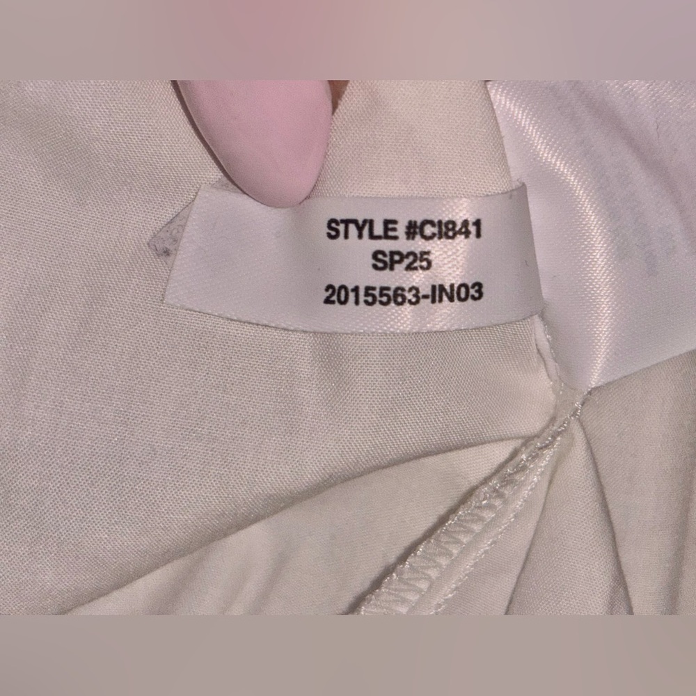 NWT J. Crew Meadow dress in cotton poplin White XL Flowy Boho Cottagecore Preppy - Picture 12 of 12